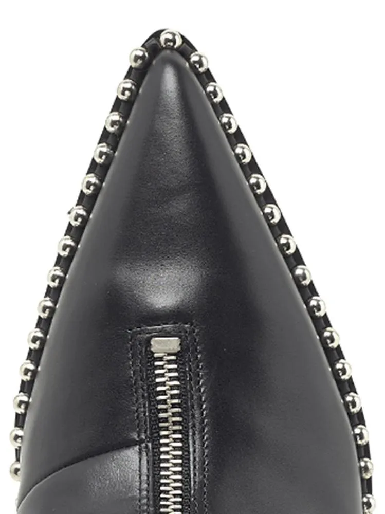 Alexander Wang Studded Zip-Up Boots