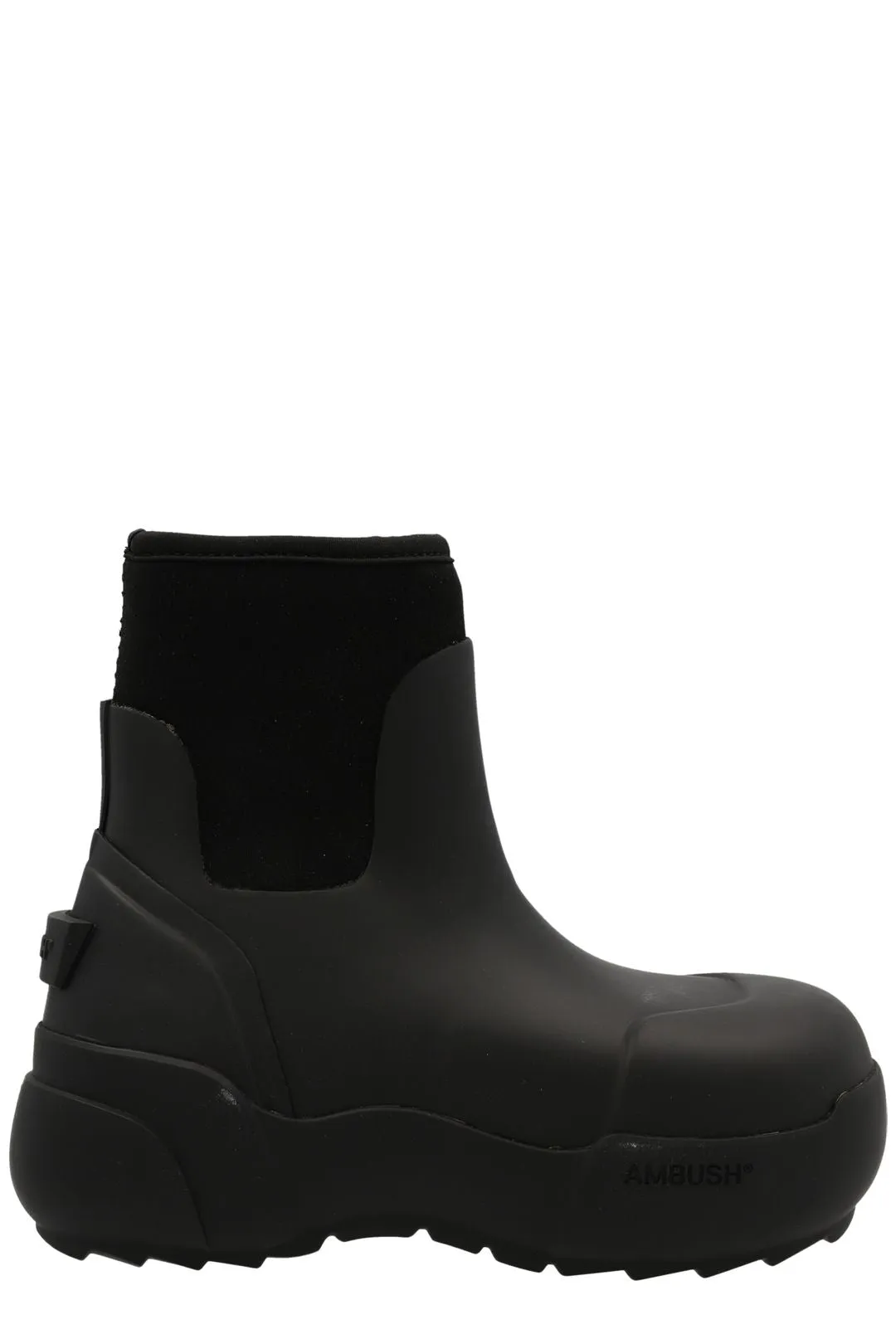 Ambush Logo Embossed Ankle Boot