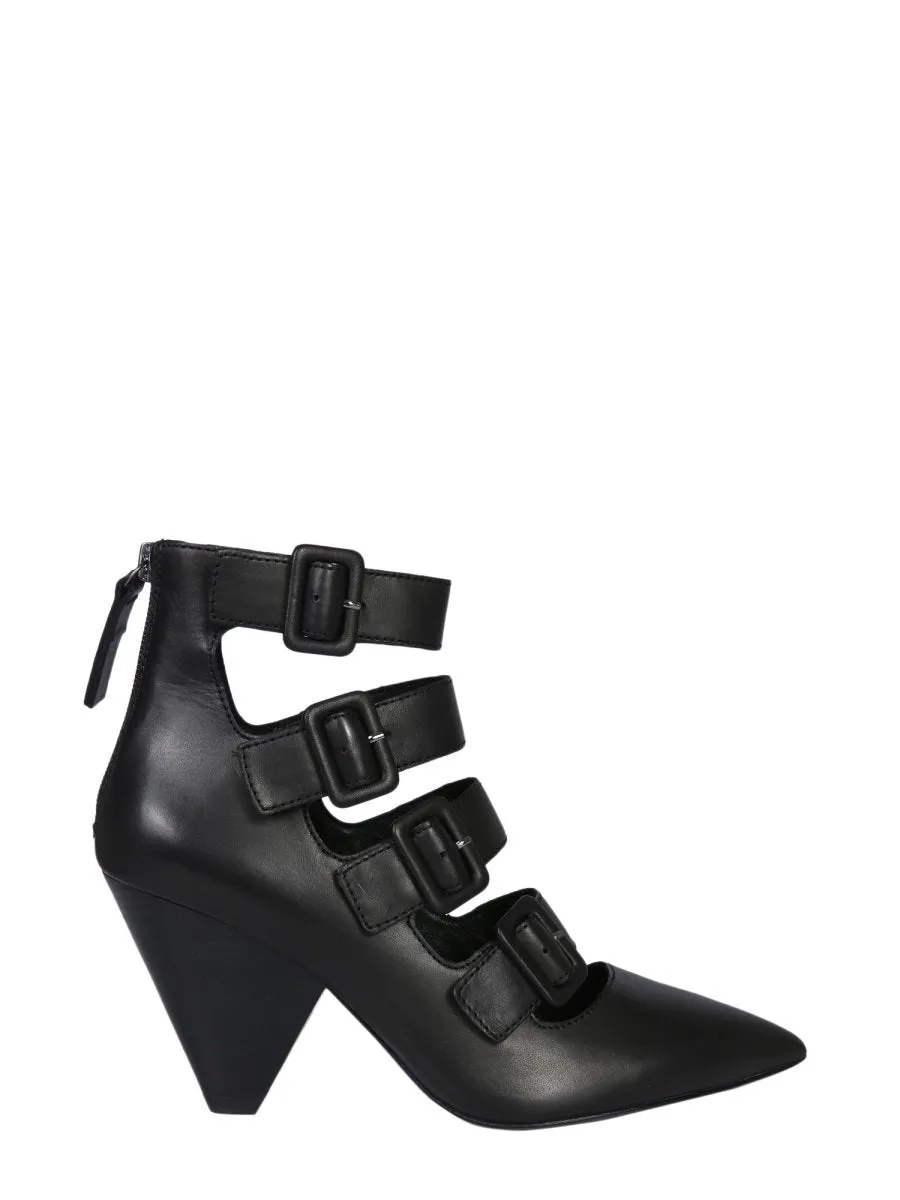 Ash Dolby Strap Buckle Boots
