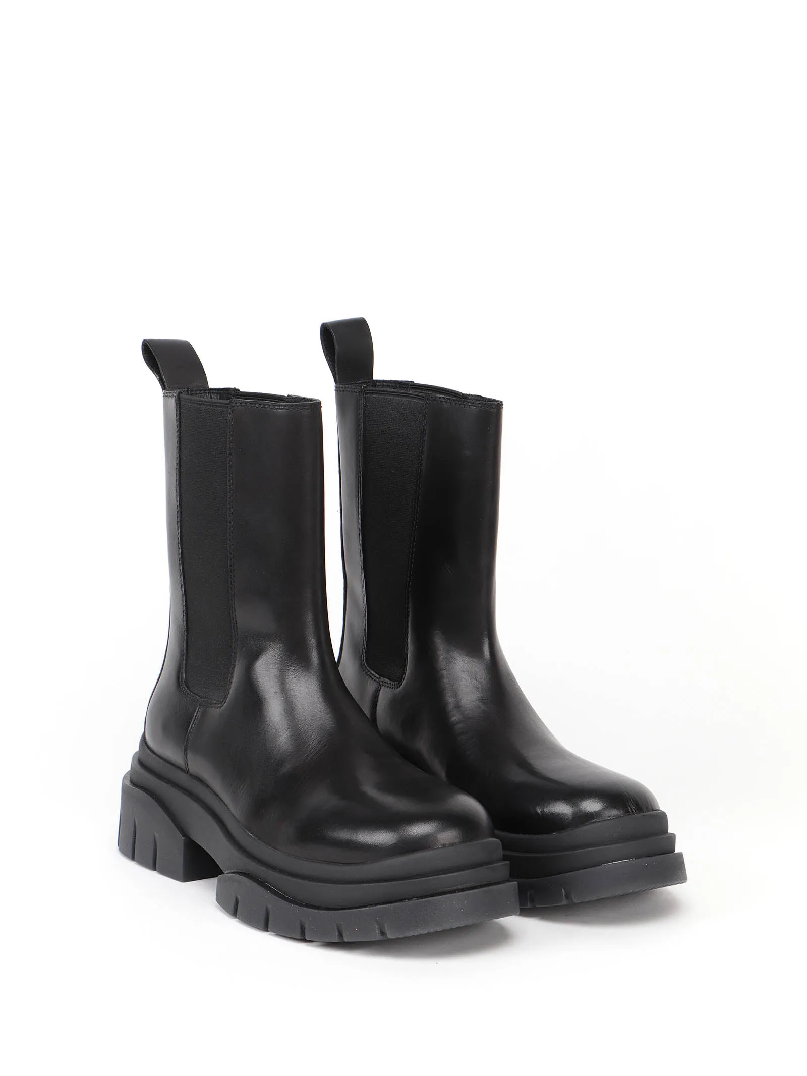 Ash Storm Ridged-Sole Chelsea Boots