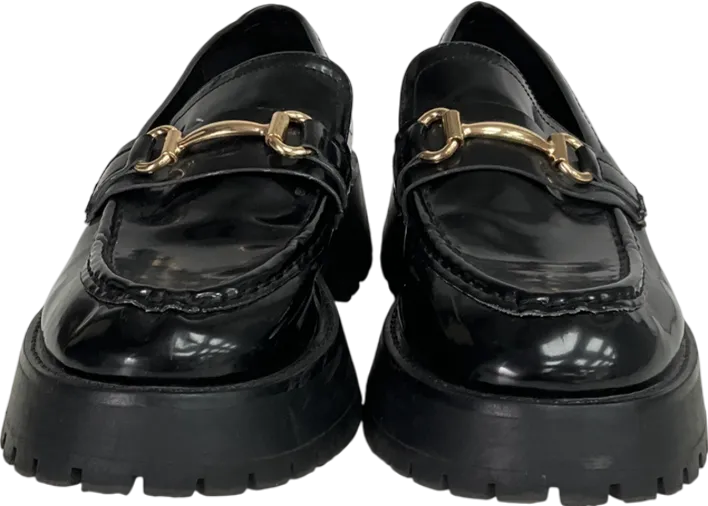 ASOS Black Monster Chunky Loafers UK 7 EU 40 