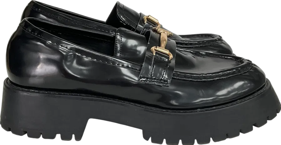 ASOS Black Monster Chunky Loafers UK 7 EU 40 