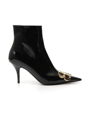 Balenciaga BB Patent Knife Boots