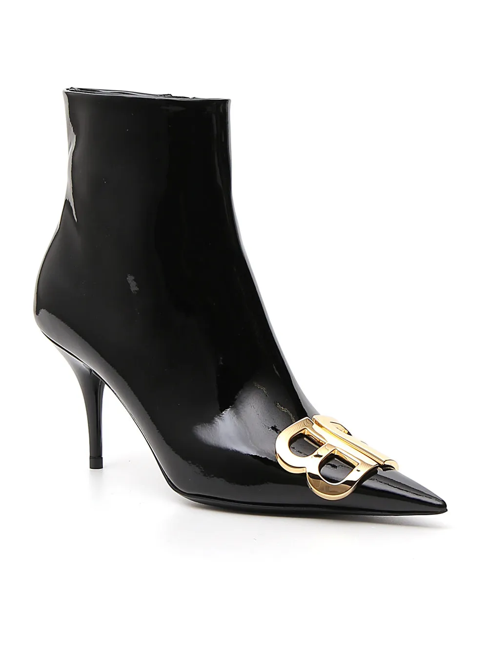 Balenciaga BB Patent Knife Boots