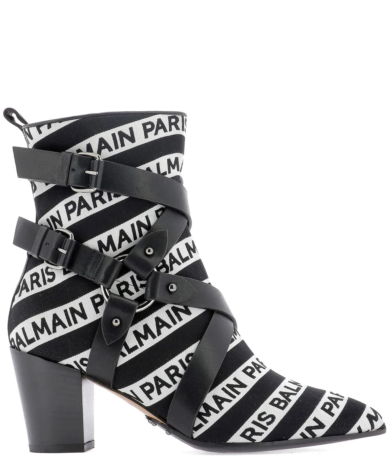 Balmain Jilly Logo Print Boots