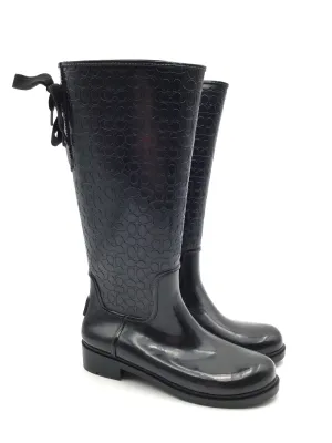 Boots Designer By Coach In Black, Size: 9