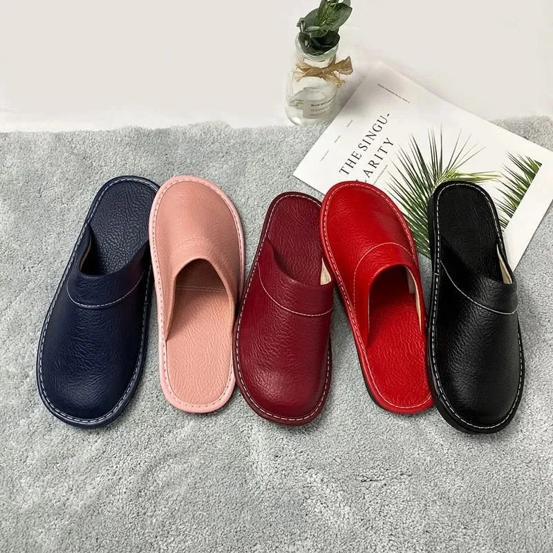 Cuzcare Men Fashionable Slippers Nonslip Autumn Winter Shoes