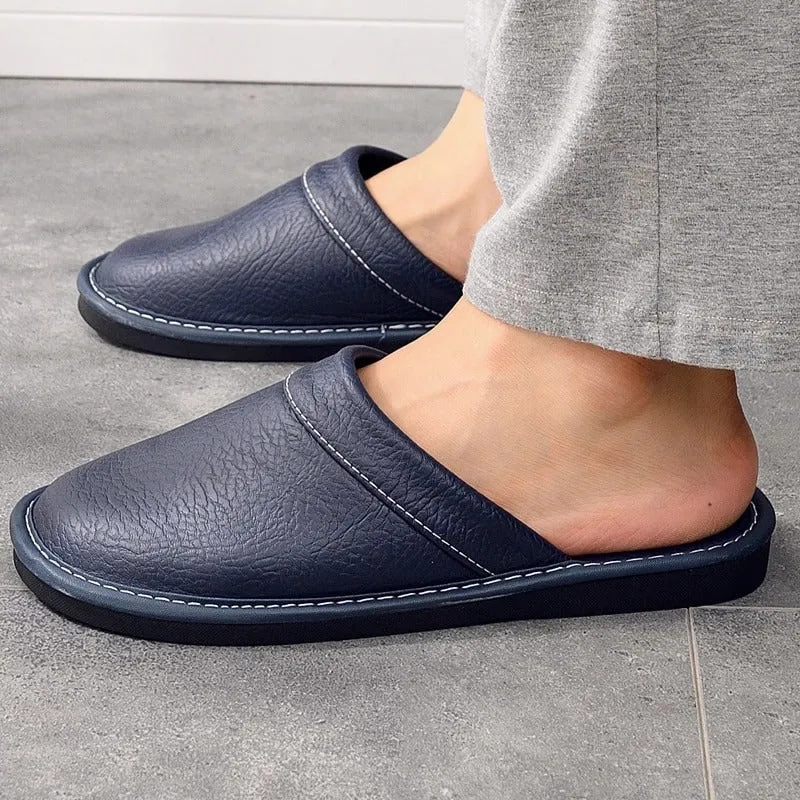 Cuzcare Men Fashionable Slippers Nonslip Autumn Winter Shoes