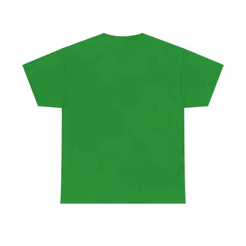Dinosaur on Jeep Unisex Heavy Cotton Tee