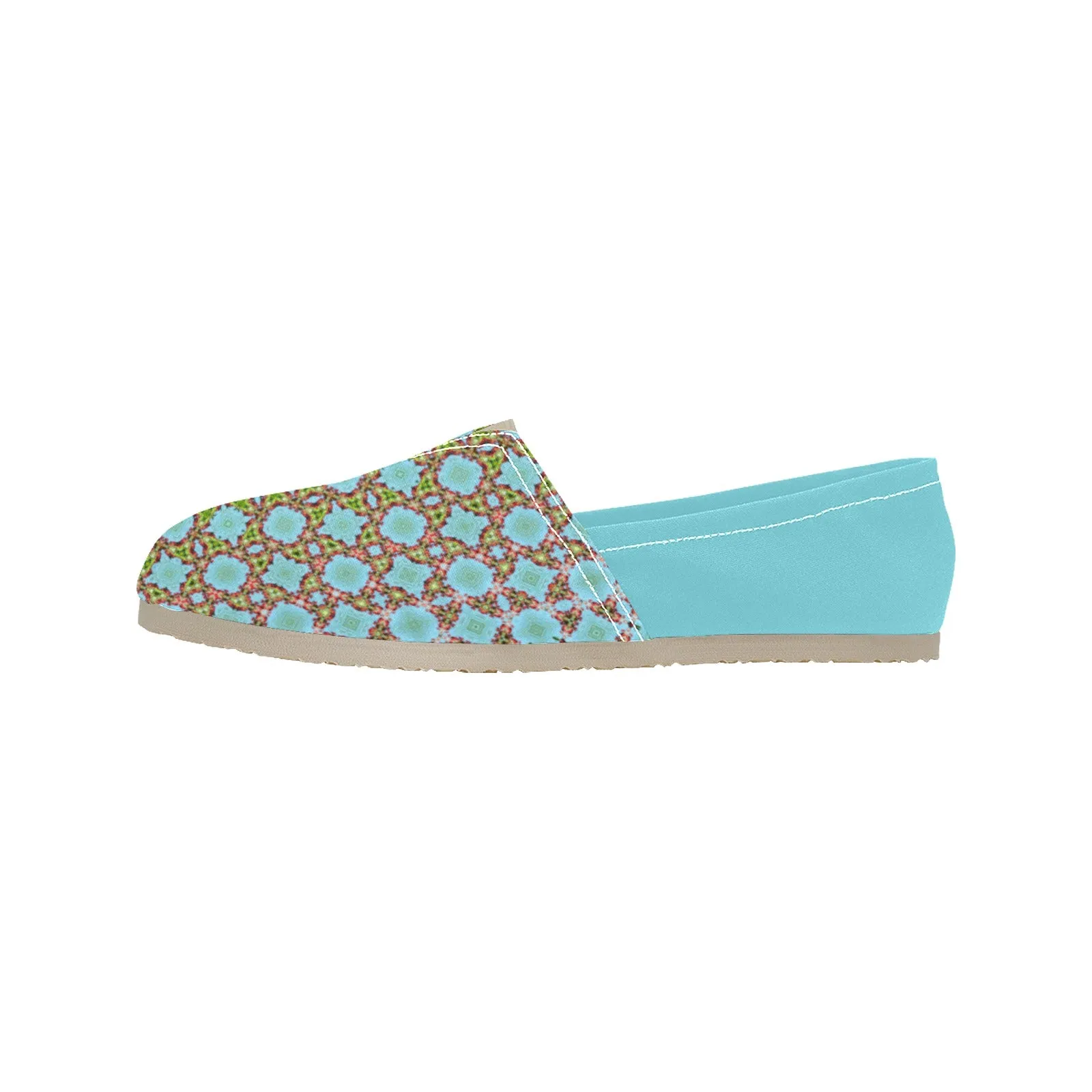 Espadrilles Canvas Buffalo Berries Blue Sky