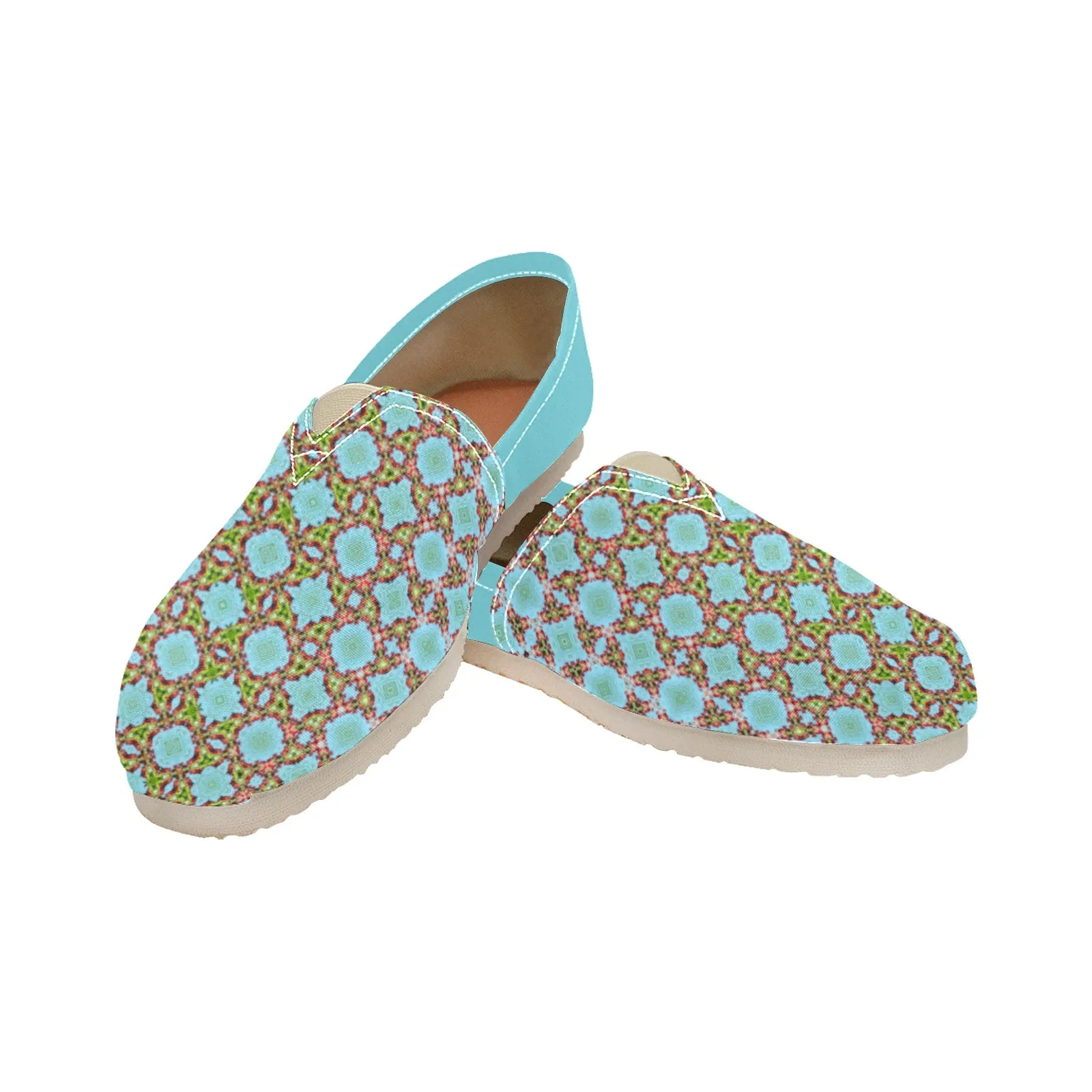 Espadrilles Canvas Buffalo Berries Blue Sky