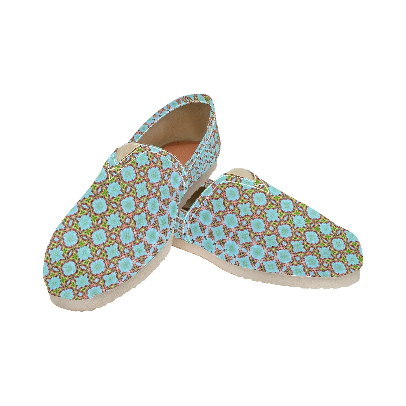 Espadrilles Canvas Buffalo Berries Blue