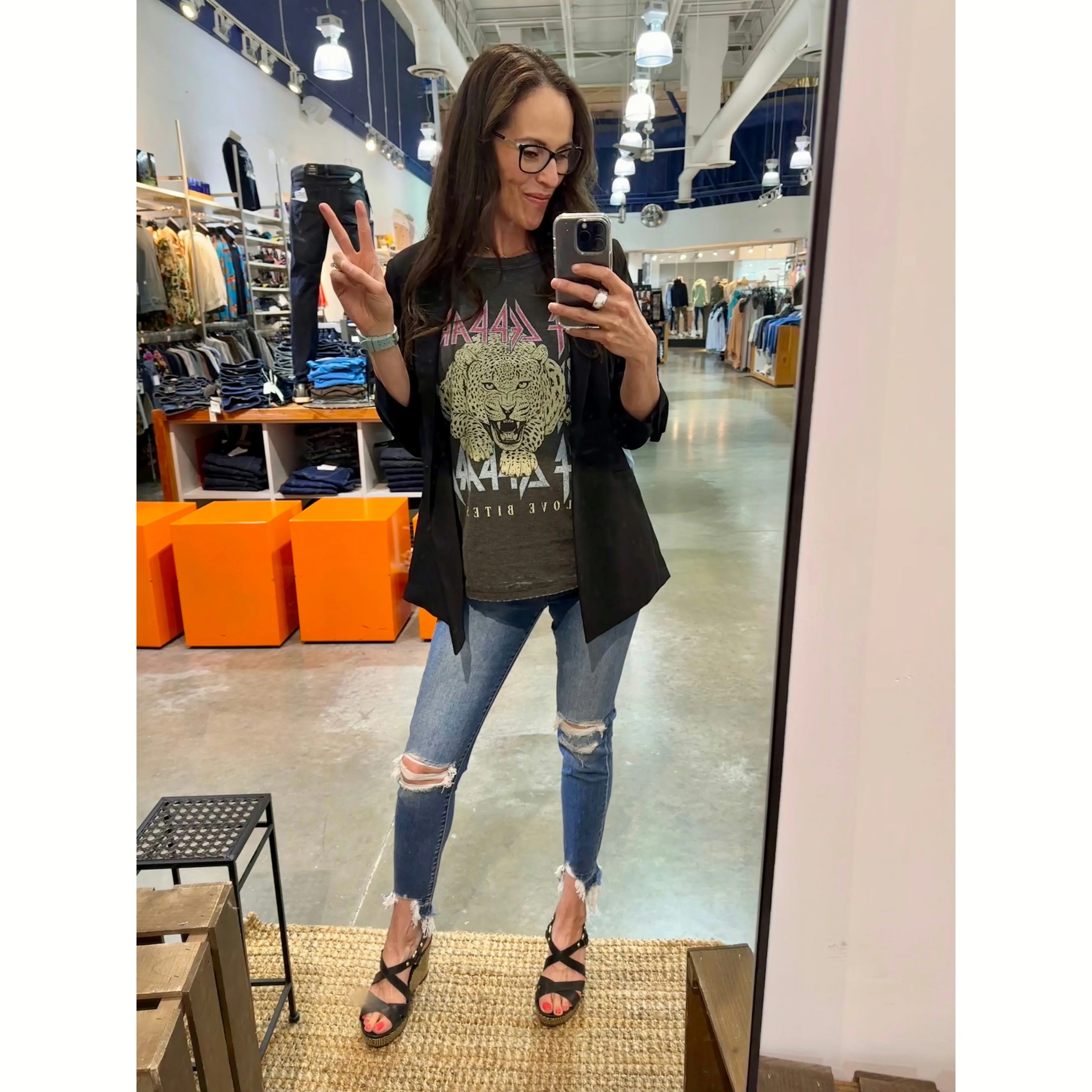 Flying Monkey Romantic High Rise Skinny Ankle