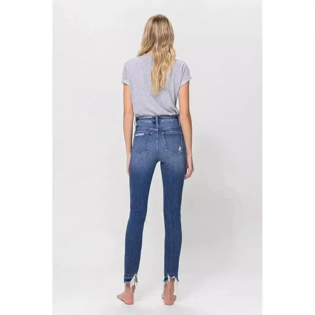 Flying Monkey Romantic High Rise Skinny Ankle