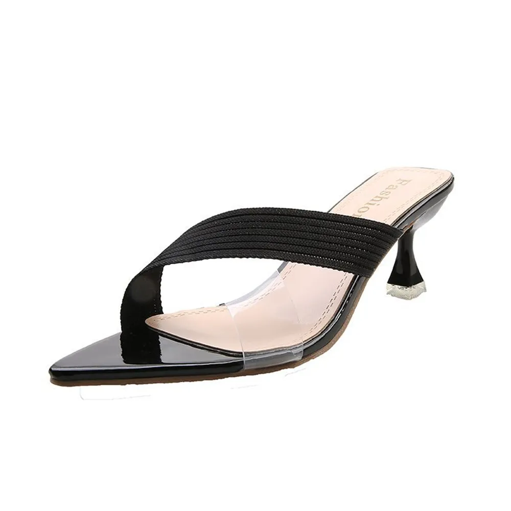 High Heels Slip-on Slippers