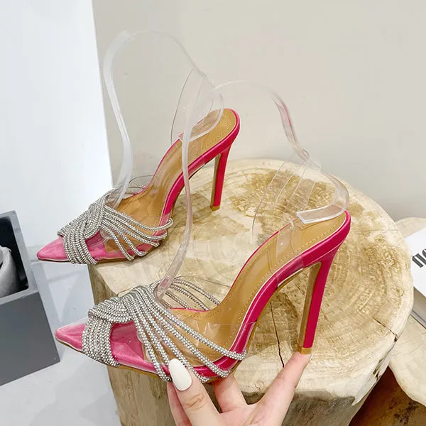 High Quality Imported Pointed High Heels