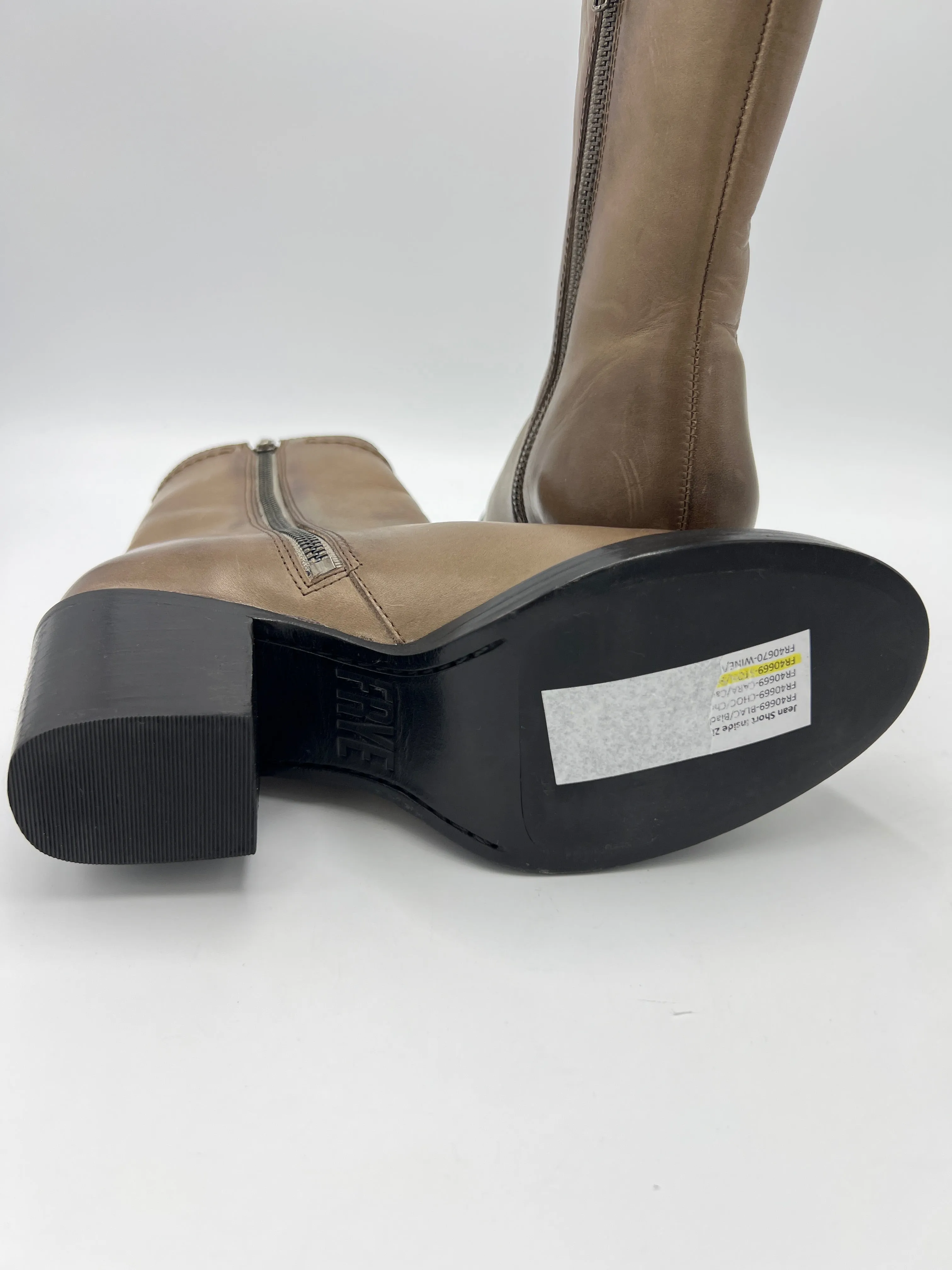 New! Boots Designer By Frye In Brown, Size: 6