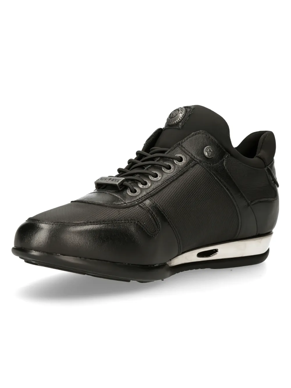 NEW ROCK Punk Genuine Leather Sneakers for Fashion Rebels