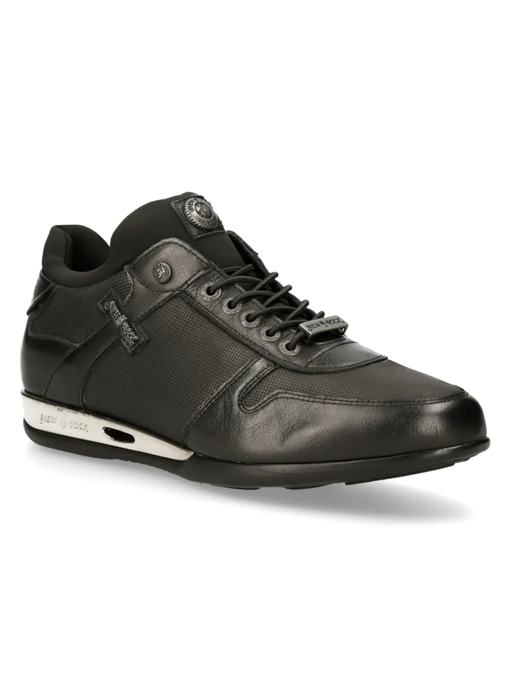 NEW ROCK Punk Genuine Leather Sneakers for Fashion Rebels
