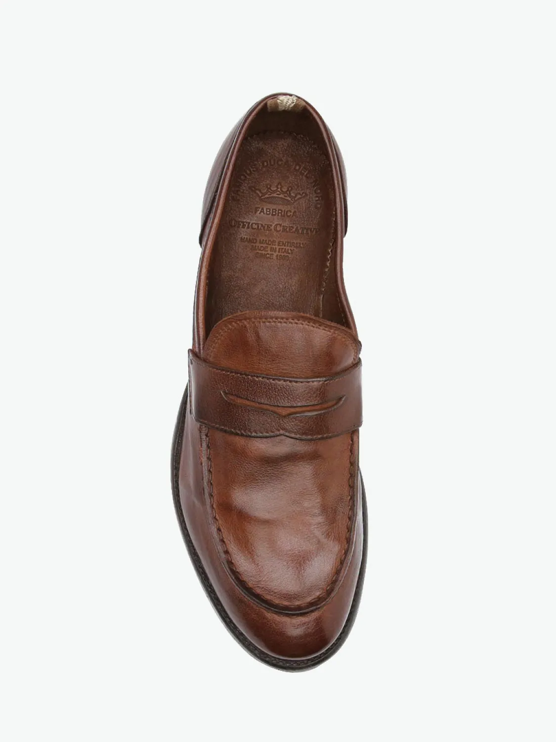 Officine Creative Arc Leather Penny Loafers