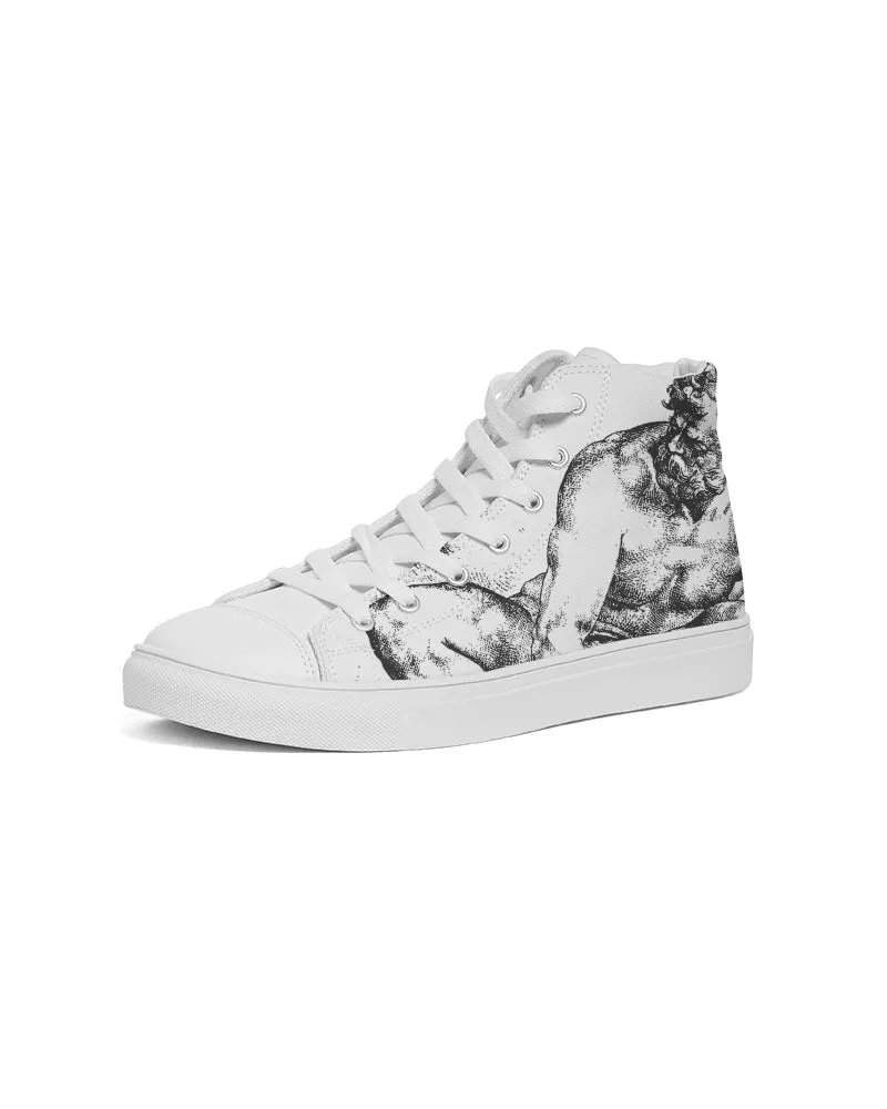 Prometheus, Men's Hightop Canvas Shoe