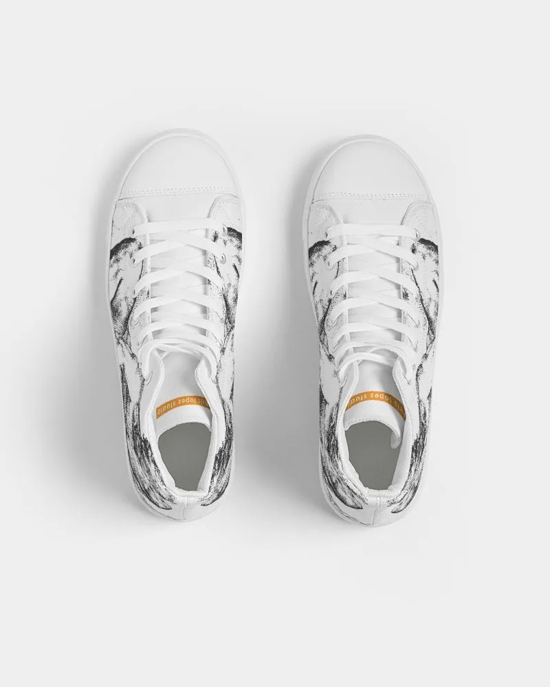 Prometheus, Men's Hightop Canvas Shoe