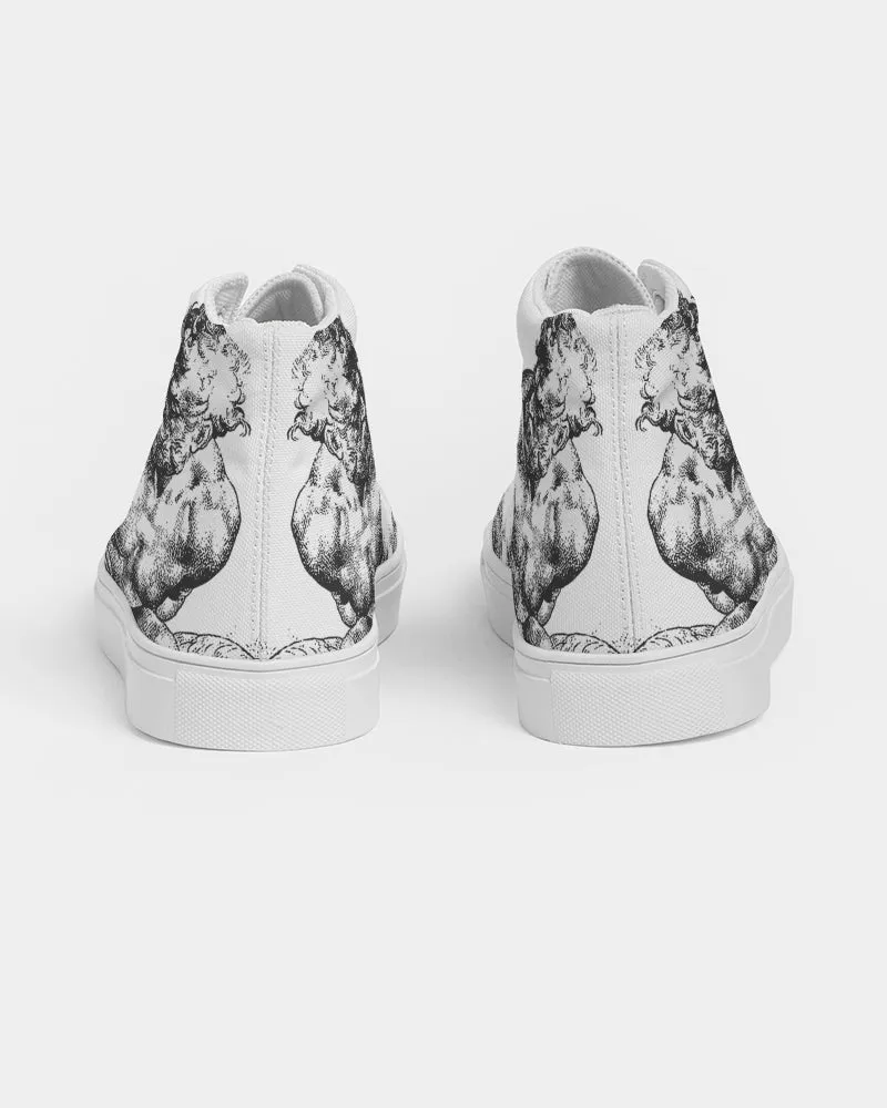 Prometheus, Men's Hightop Canvas Shoe