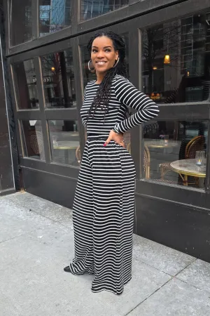 Striped Allure Wide Leg Set
