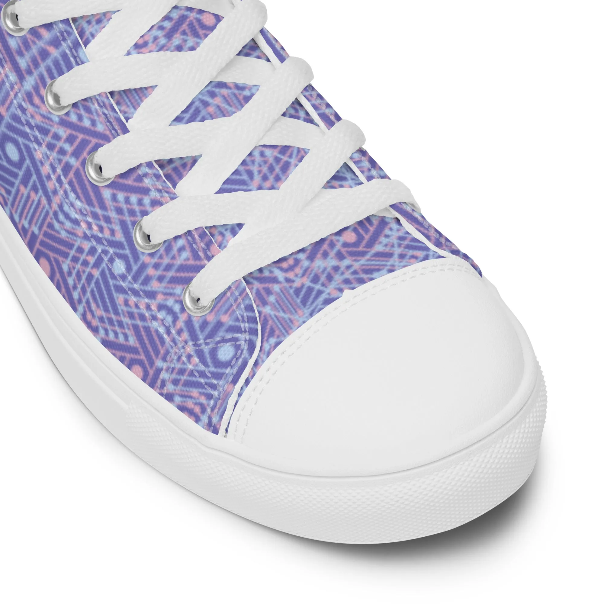 Women’s high top canvas shoes